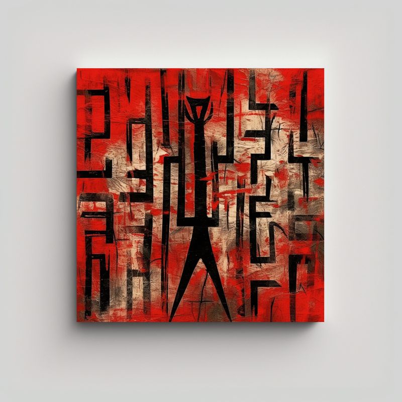 GENERICO - Significado Del Símbolo En El Arte En 60x60 Cm