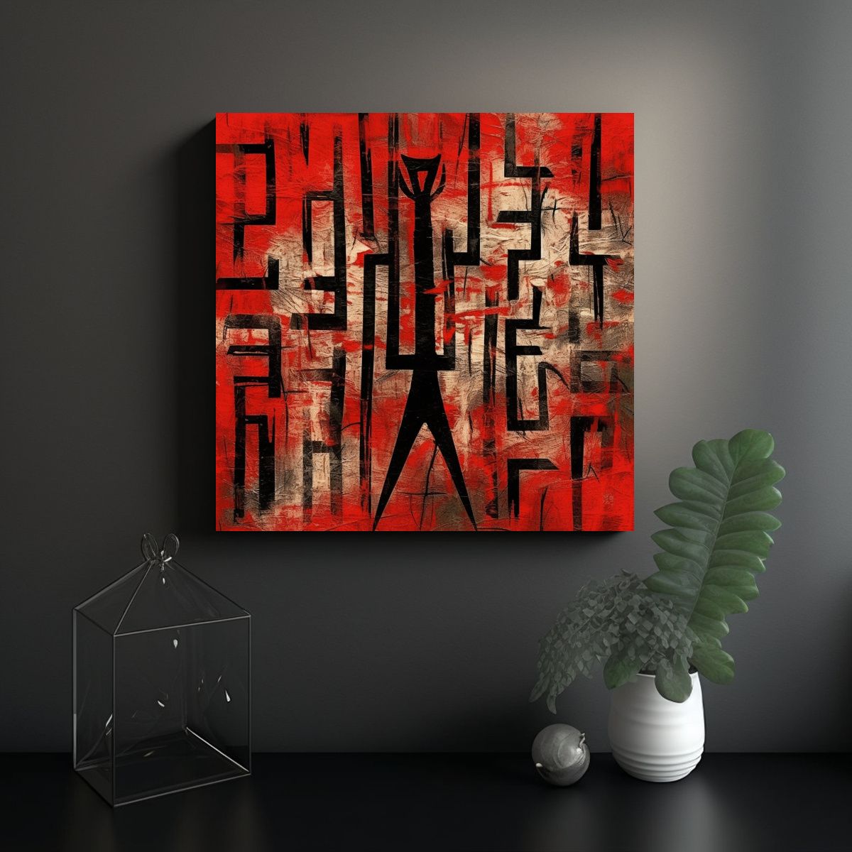 GENERICO - Significado Del Símbolo En El Arte En 50x50 Cm