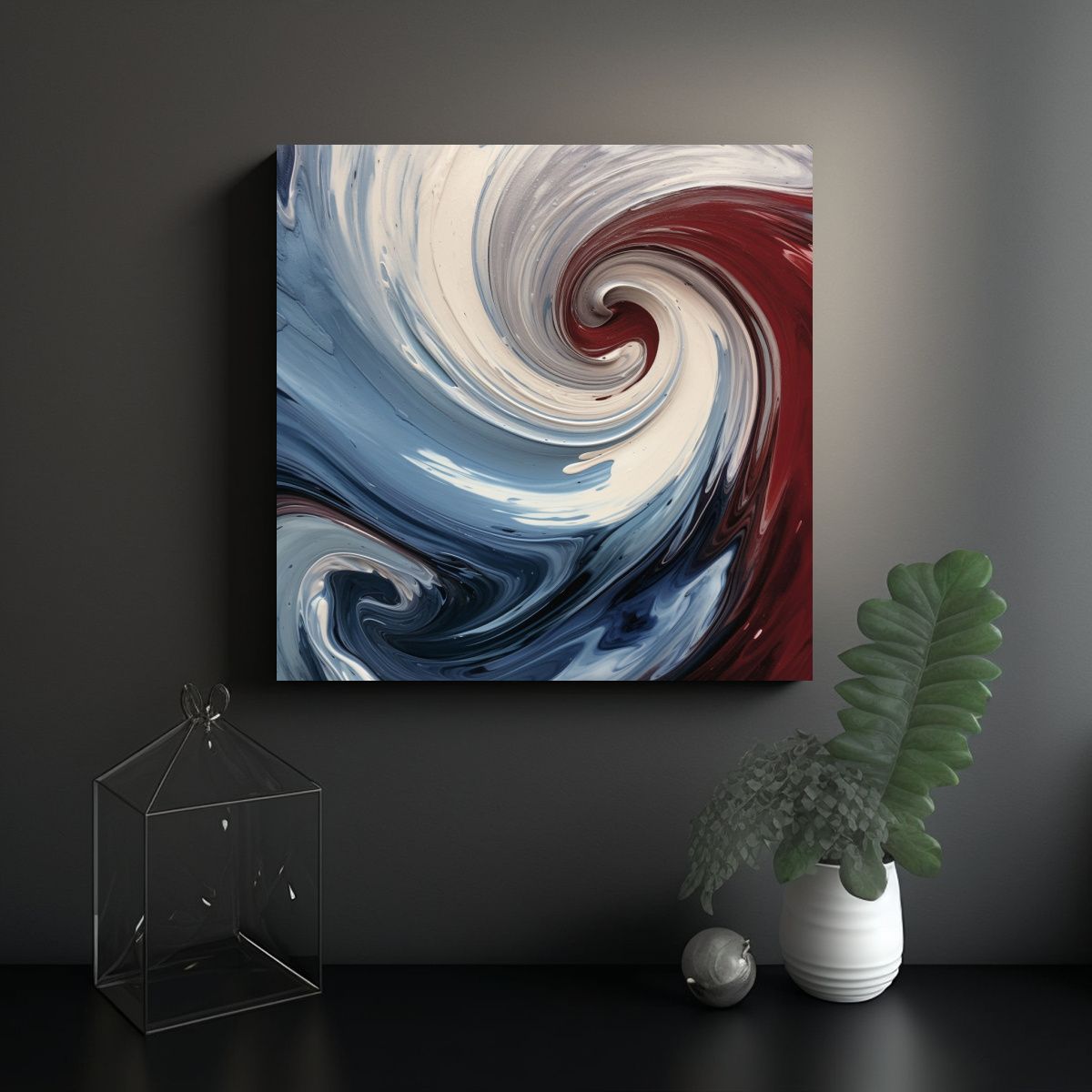 GENERICO - Pinturas De Decoración De Dormitorio De Alta 50x50 Cm