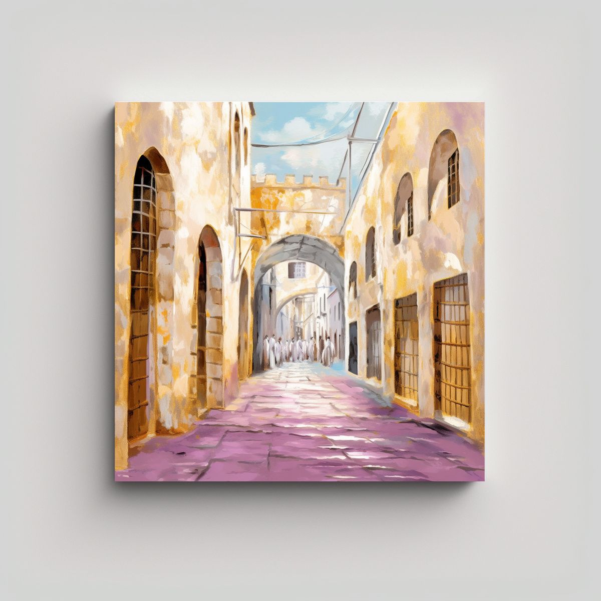 GENERICO - Pinturas Decorativas De Equilibrio En Estrecho 80x80 Cm