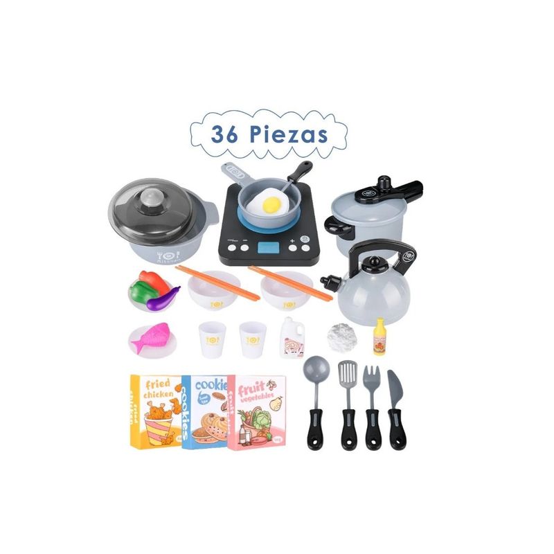 GENERICO - Juguete De Cocina Juego Para Niños Gran Regalo36 Piezas Set