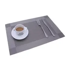 GENERICO - Set 4 Individuales De Mesa Gris