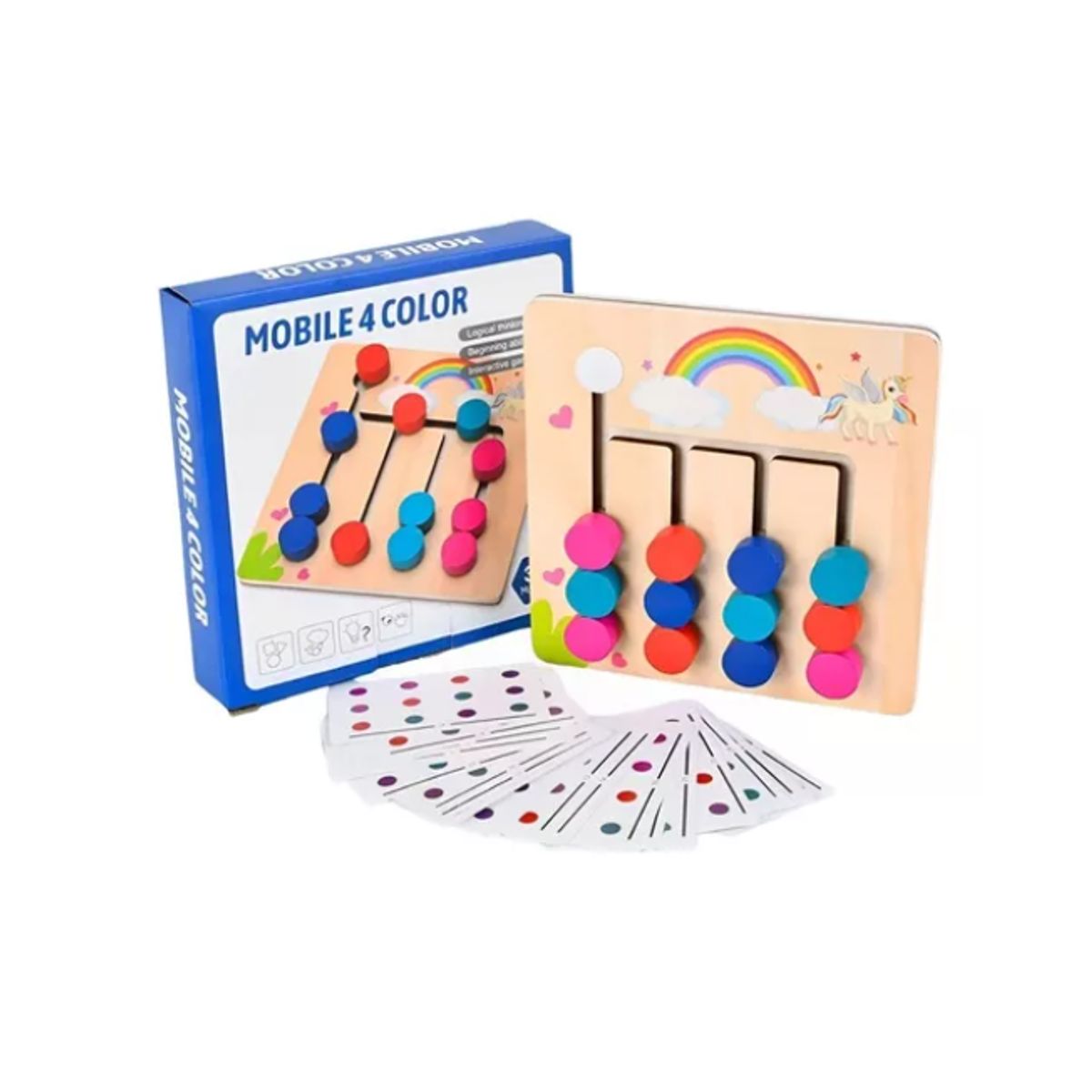GENERICO - Juguete De Madera Rompecabezas Puzzles Montessori Niños