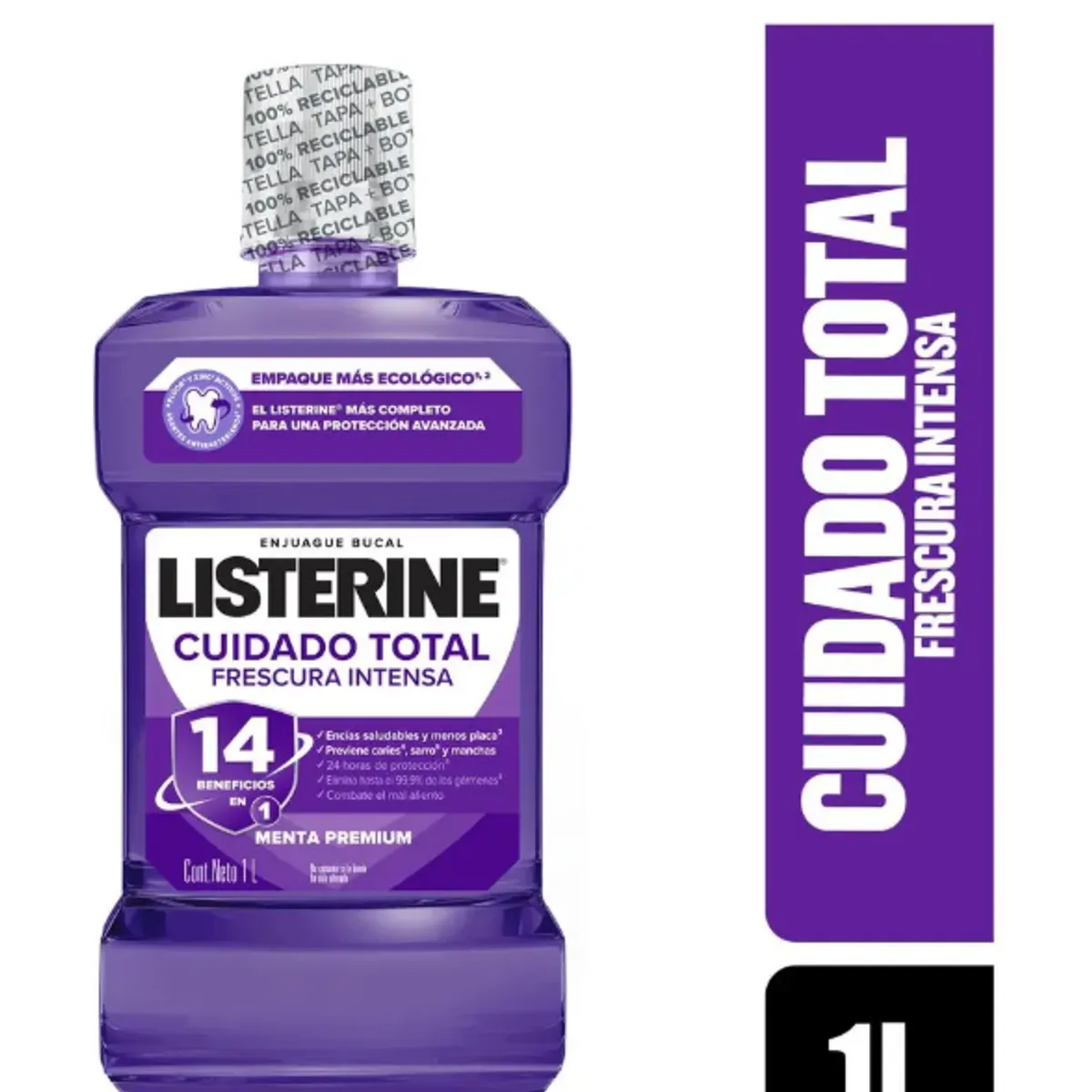 LISTERINE - Enjuague Bucal Listerine® Cuidado Total X 1lt