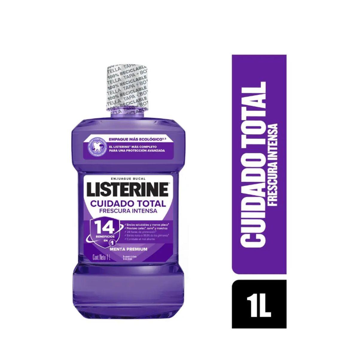 LISTERINE - Enjuague Bucal Listerine® Cuidado Total X 1lt