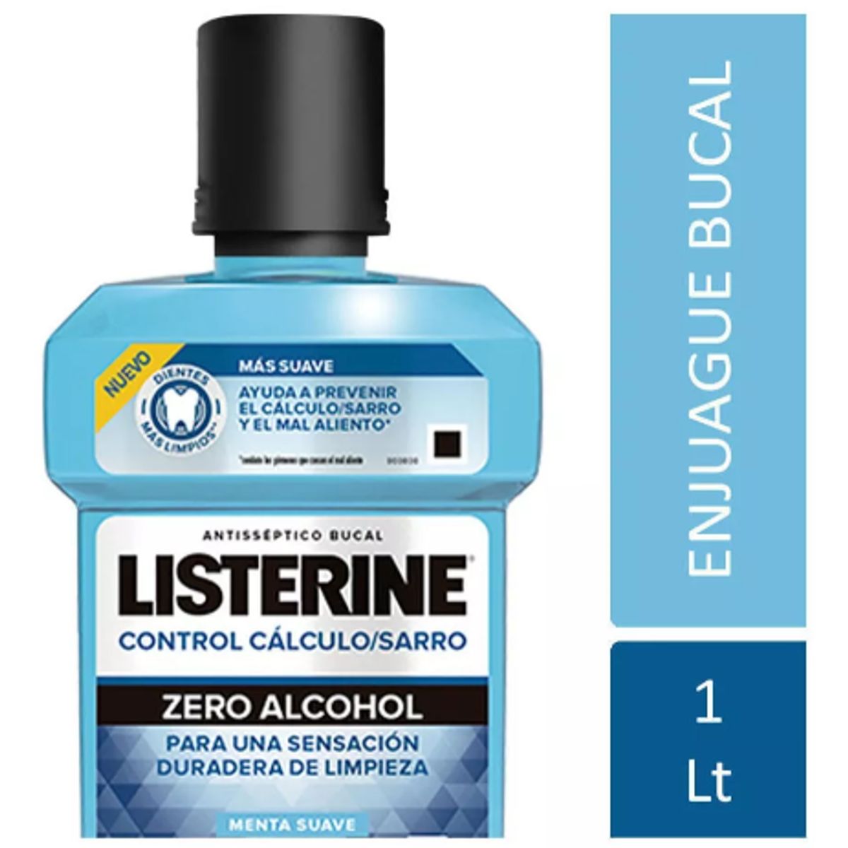 LISTERINE - Listerine Enjuague Bucal Control Sarro Zero 1 Litro