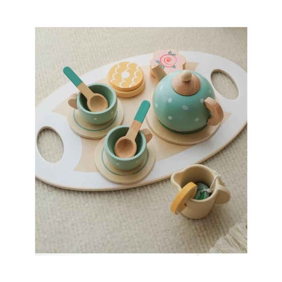 OEM - JUEGO DE TE Y POSTRE MONTESSORI