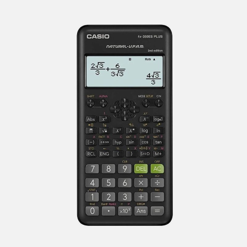 CASIO - Calculadora científica Casio Fx 350ES PLUS