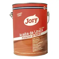 GENERICO - Aceite Linaza Protector Impregnante Maderas 1 Galon Jory