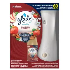 GLADE - Aromatizante Automatico difusor + Repuesto