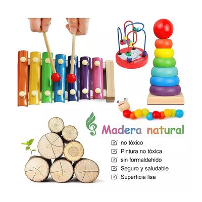 Imagen 2 del producto Juguetes De Estimulación Temprana Para Niños 9 Pcs