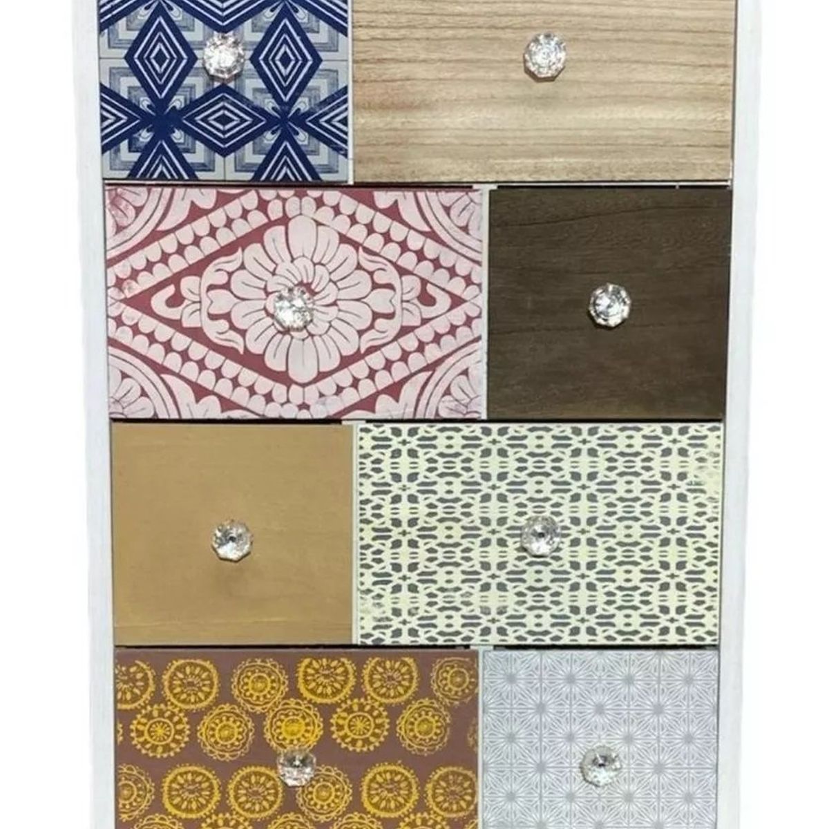 GENERICO - Mueble 8 Cajones. Estampado - S0304