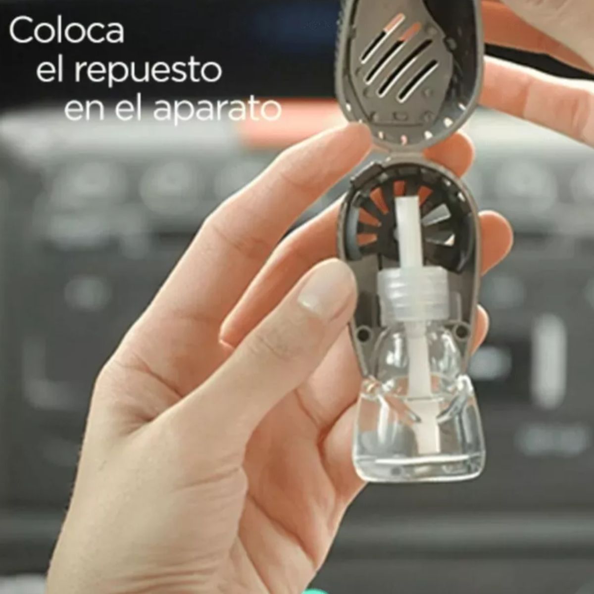 GLADE - Aromatizante Glade Auto Aparato  7ml Color Gris Oscuro