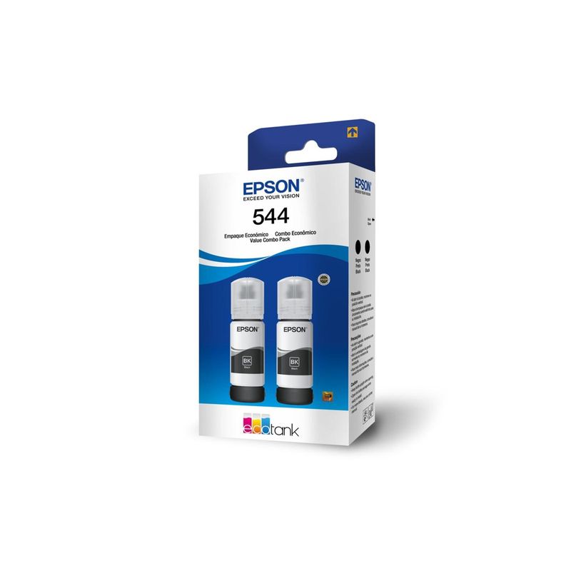 EPSON - Pack de Botellas Tintas Epson T544 EcoTank 2u Negro