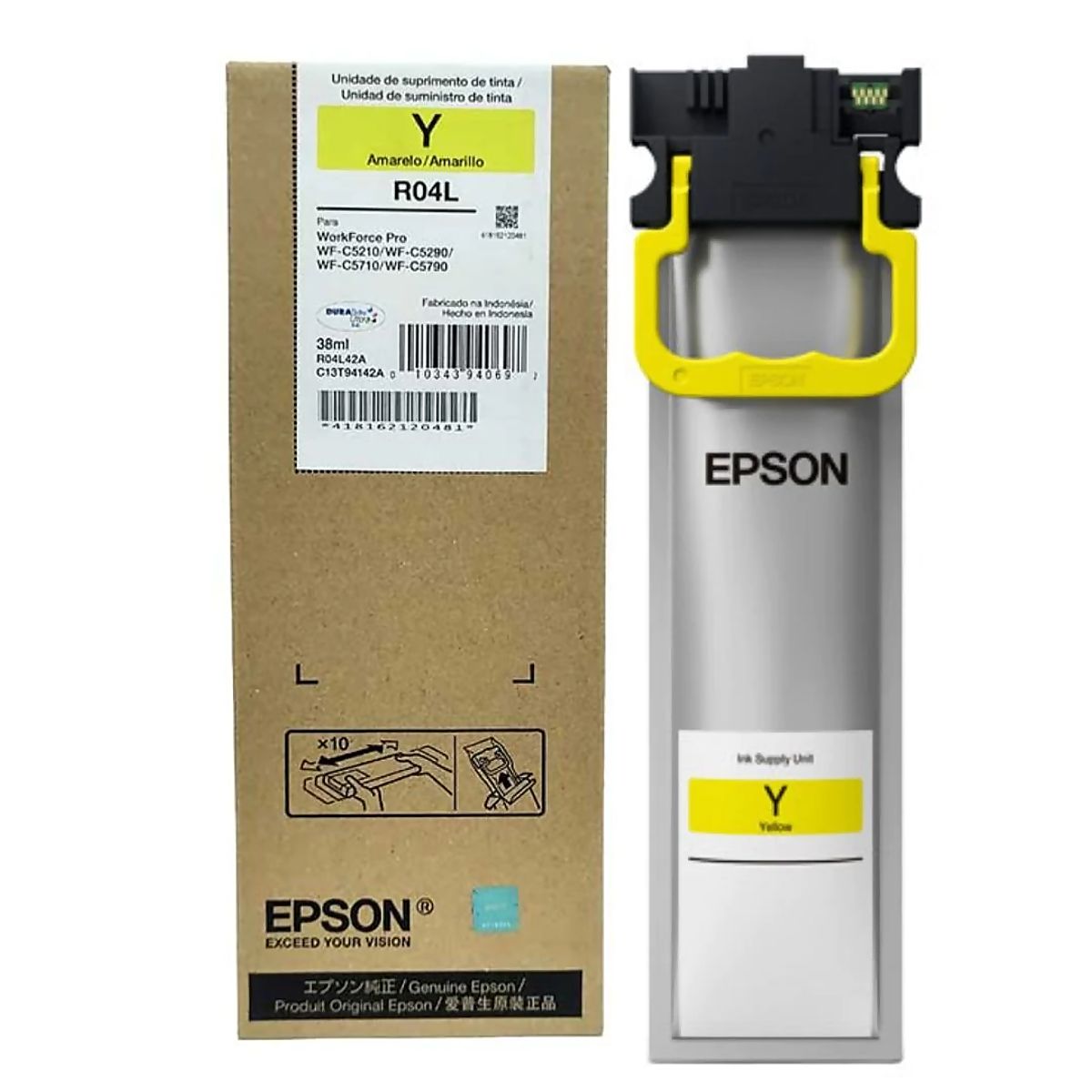 EPSON - Bolsa de tinta Epson T941 T941420-A 5000 páginas Amarillo
