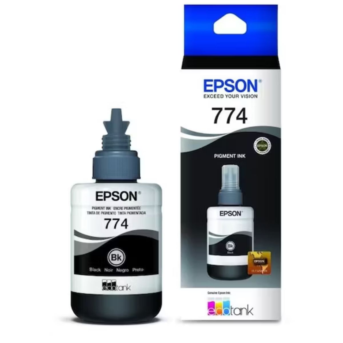 EPSON - Botella de Tinta Epson 774 140ml Negro