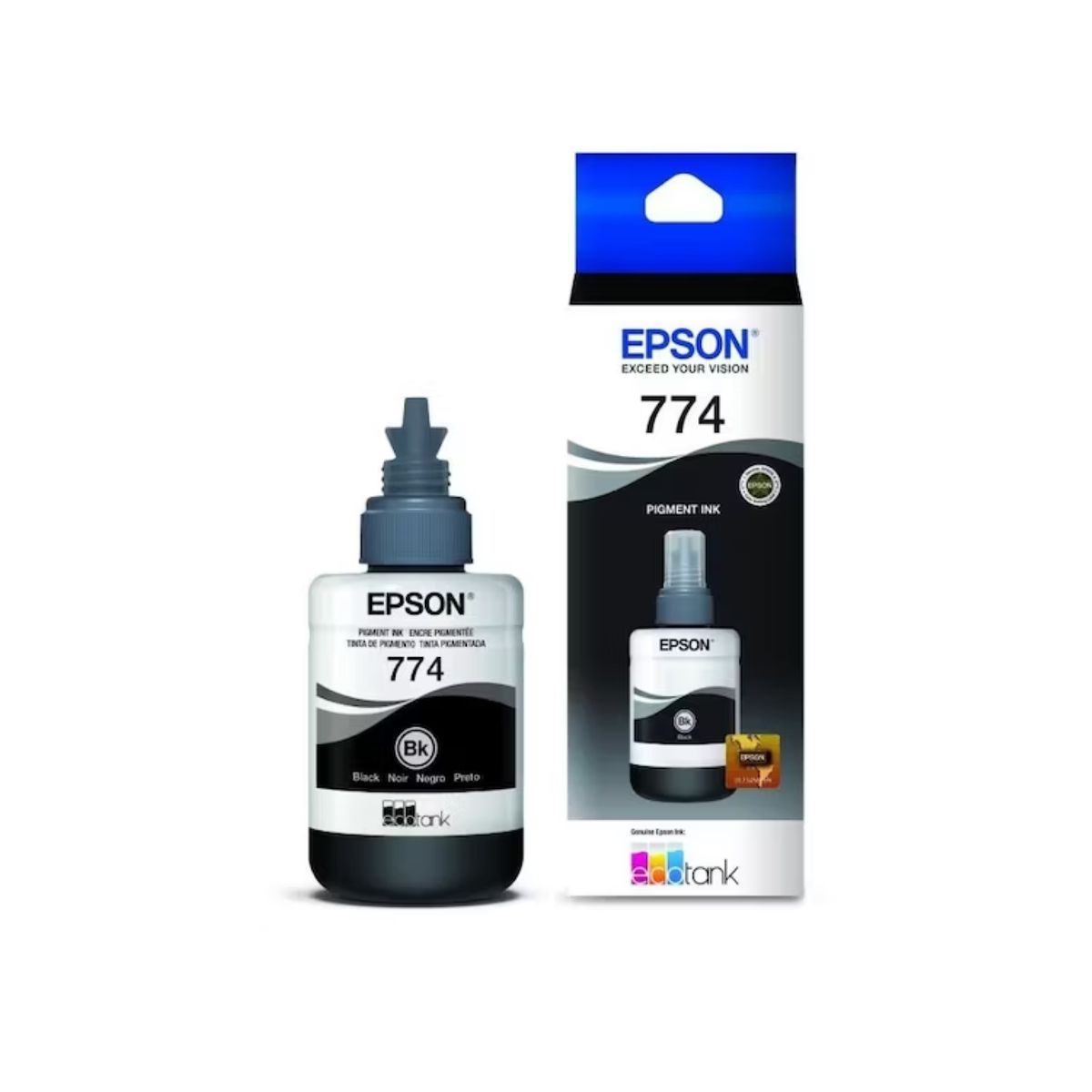 EPSON - Botella de Tinta Epson 774 140ml Negro