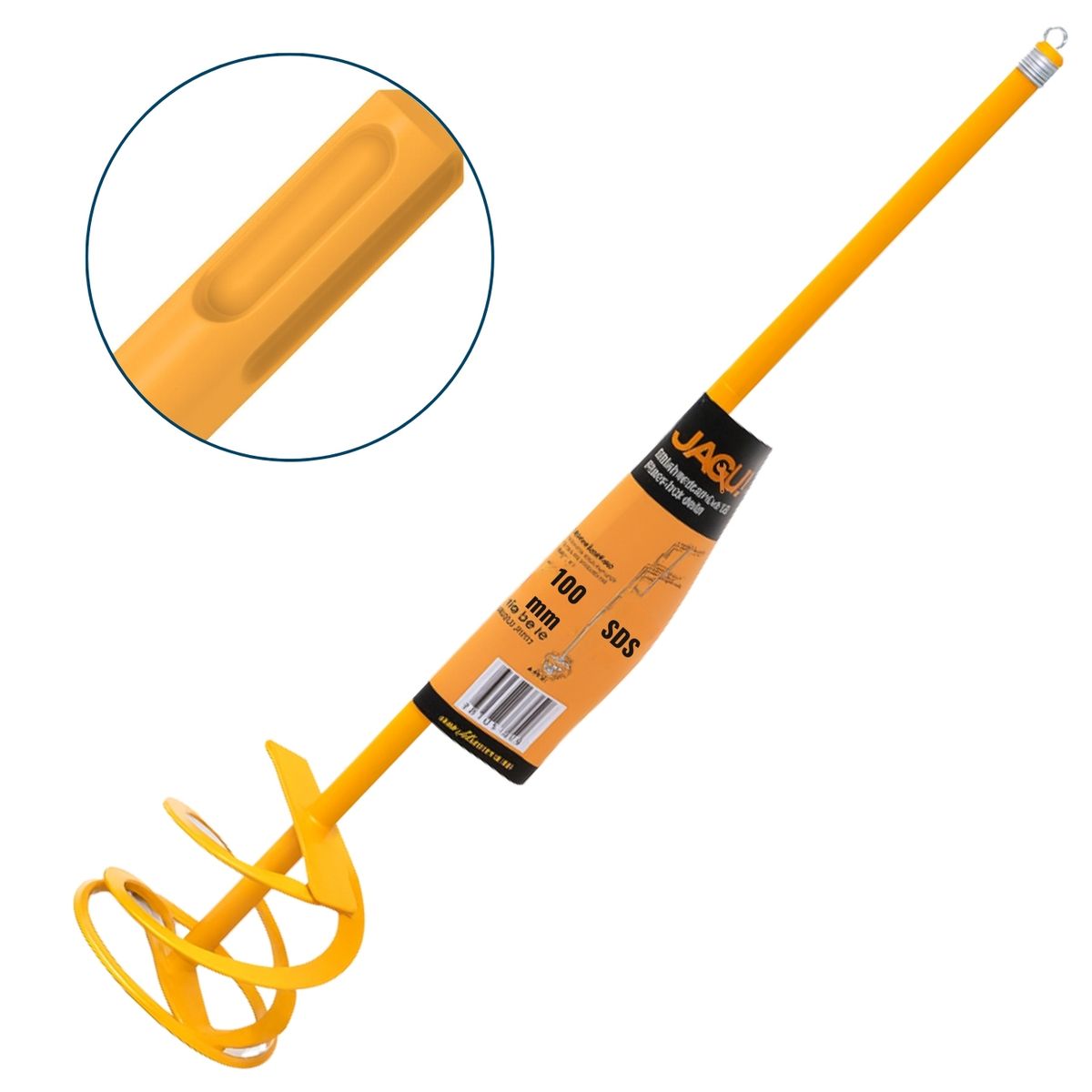 GENERICO - Revolvedor De Mezcla Pintura Bekron y Cemento Toma Sds 55 Cm