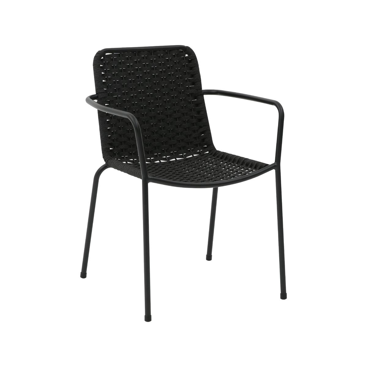 BOKAN - Pack 4 Sillas de Terraza Felix Grafito