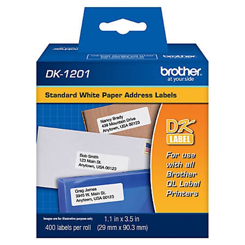 BROTHER - Rollo Brother DK1201 Precortado 29x90mm