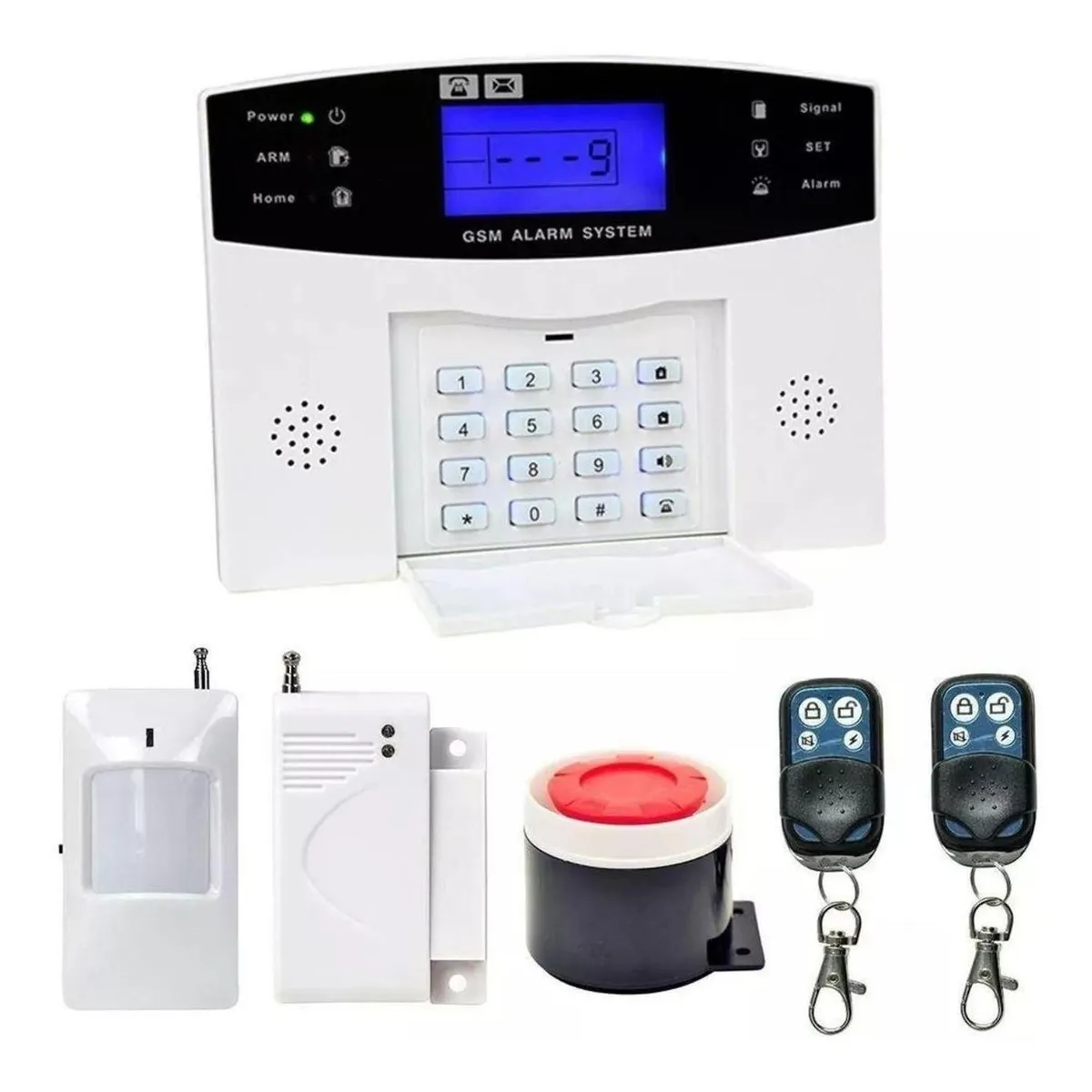 IMPORTCLICK - Alarma GSM Inalámbrica Casa Oficina Negocio Aviso Celular