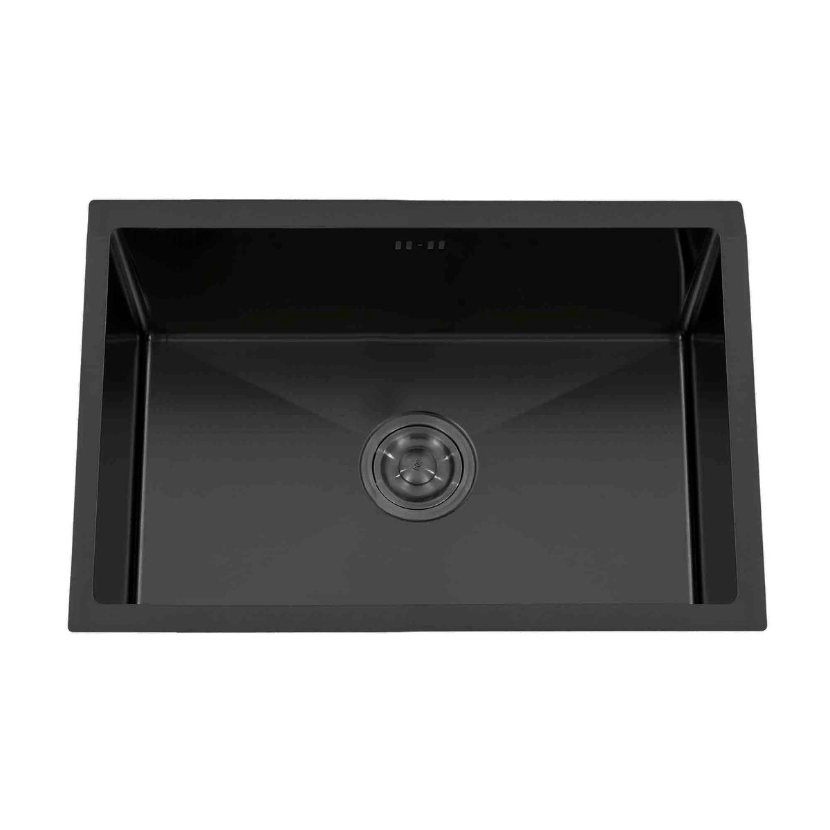 DOMSA - Lavaplatos Deluxe MDS6046B-BLACK Bajo Cubierta  (Incluye Accesorios)