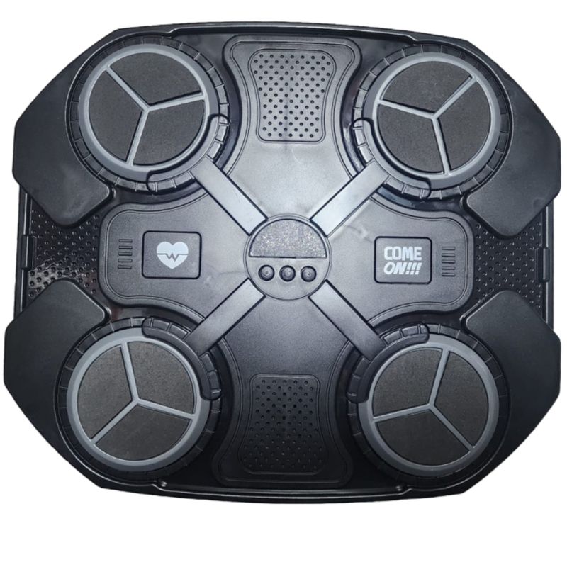 GENERICO - Maquina Boxeo Musical Bluetooth + Guantes- NEGRO
