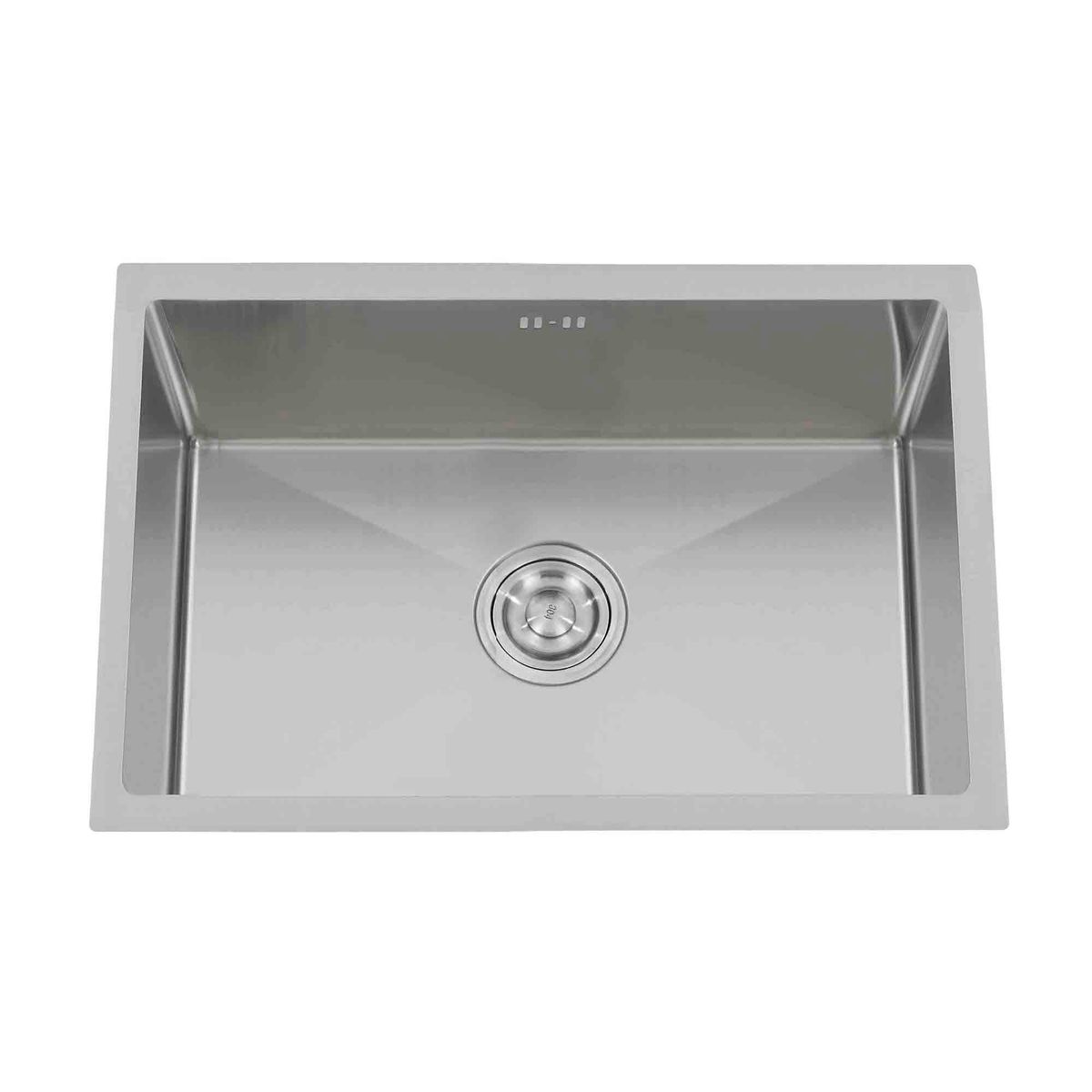 DOMSA - Lavaplatos Deluxe MDS6046B-SILVER Bajo Cubierta  (Incluye Accesorios)