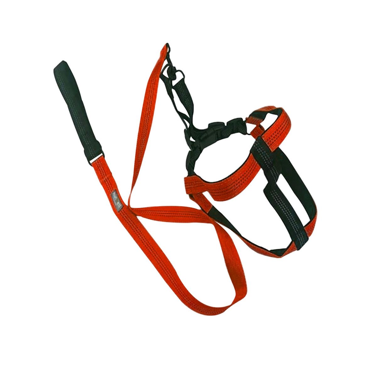 IMPORTCLICK - Arnes Con Correa Mascotas Resistente y Ajustable Naranjo