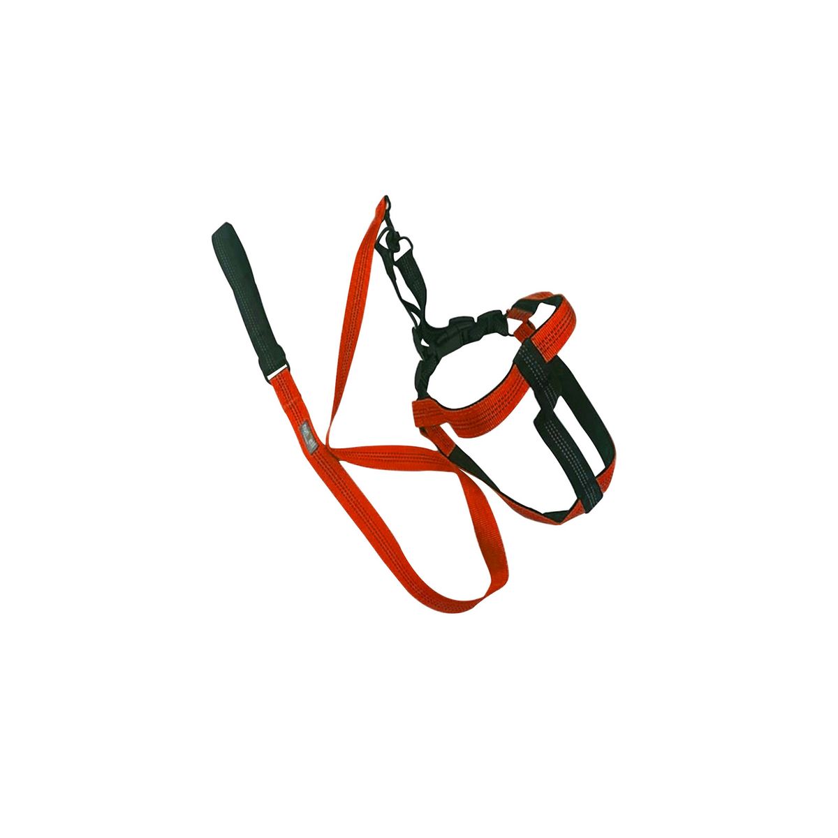 IMPORTCLICK - Arnes Con Correa Mascotas Resistente y Ajustable Naranjo
