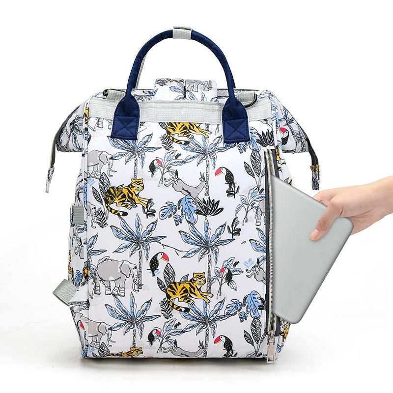 GENERICO - Mochila Pañalera Open Bolsa De Mamá Impermeable