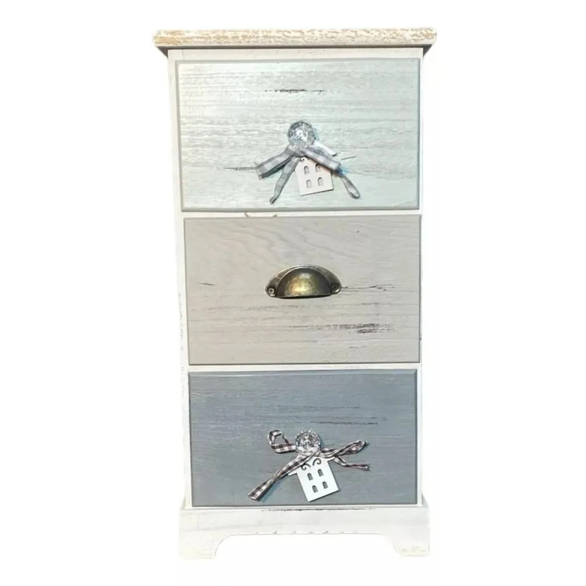 SORENTO - Mueble 3 Cajones Tiradores Con Cintas - S0262