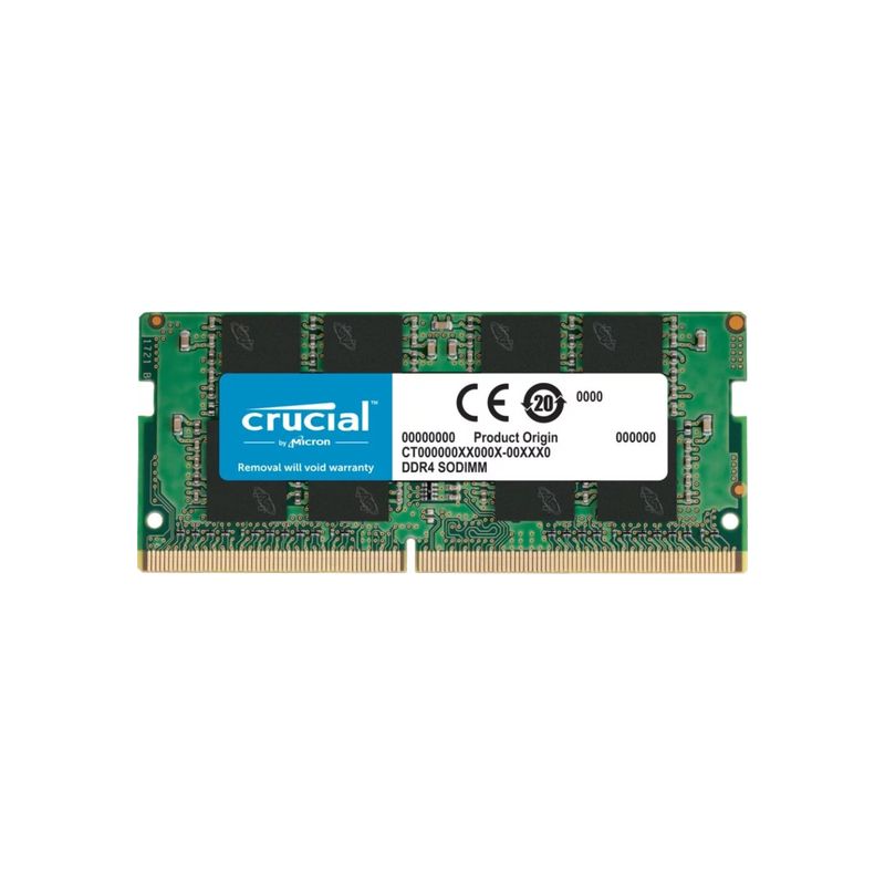 CRUCIAL - Módulo RAM Crucial 16GB DDR4 3200MHz CL22 SODIMM - Verde