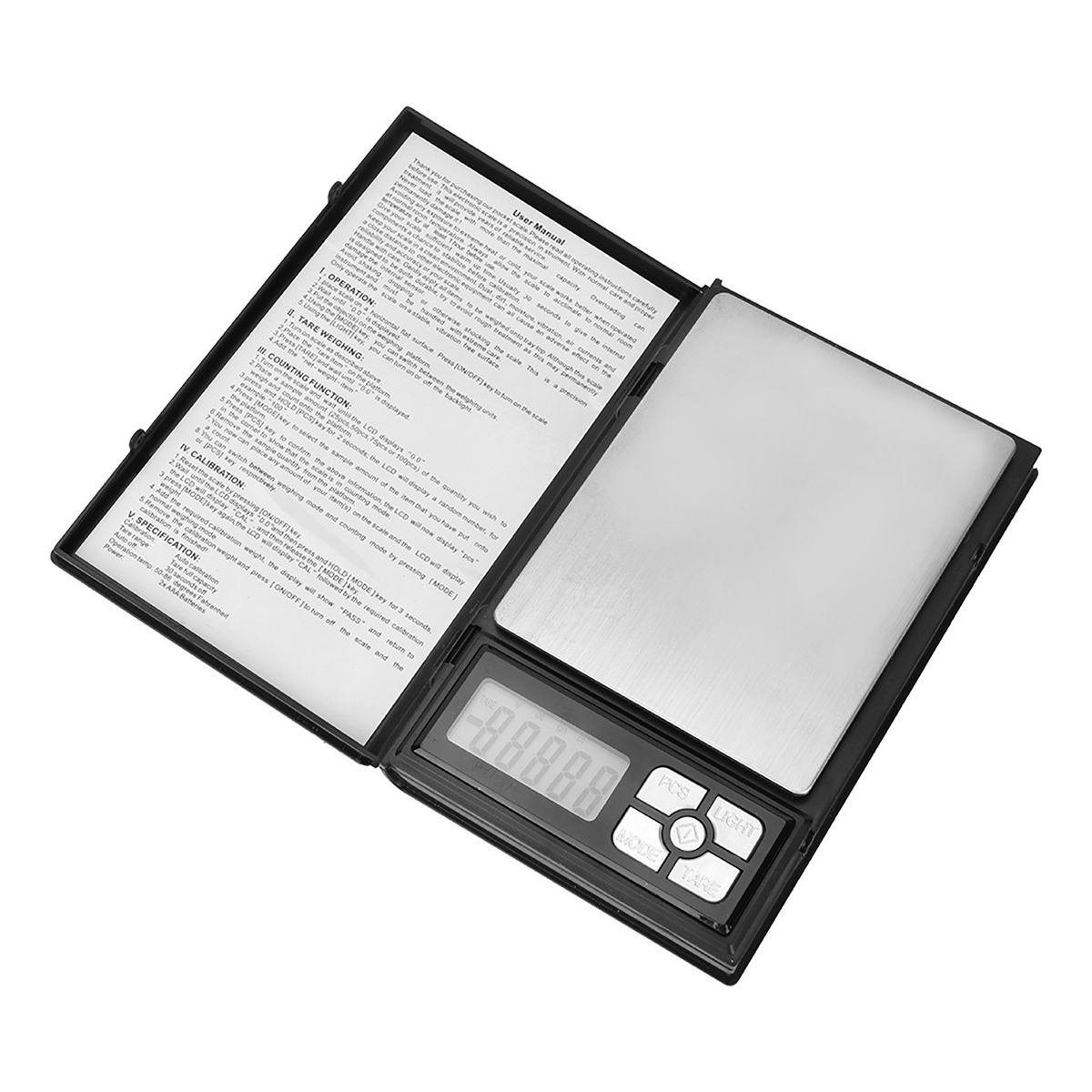 GENERICO - Báscula De Peso Digital Lcd Portátil Para Pesar Objetos Precisión