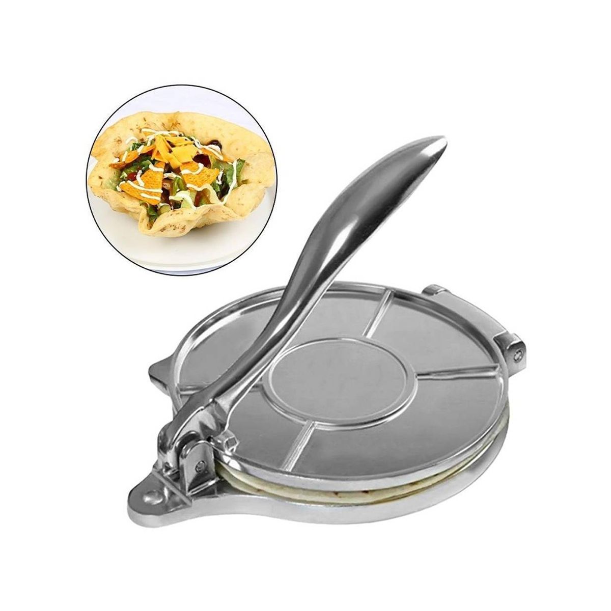 GENERICO - Prensa Para Tortillas Masa Cocina Prensa 20cm