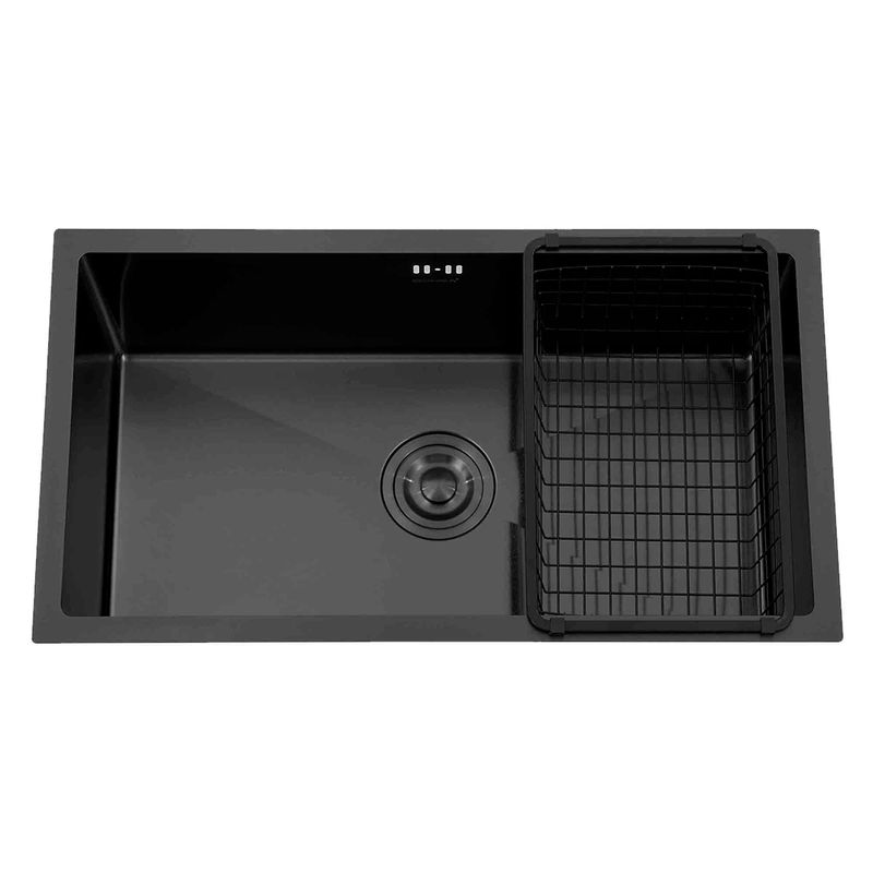 DOMSA - Lavaplatos Deluxe MDS7140 BLACK Bajo Cubierta  (Incluye Accesorios)