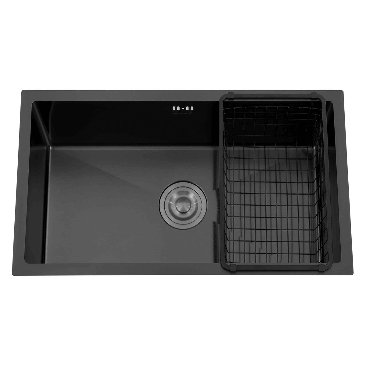 DOMSA - Lavaplatos Deluxe MDS7545 BLACK Bajo Cubierta  (Incluye Accesorios)