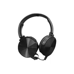 IMPORTCLICK - Audífono Plus Extra Bass Negro Con Cable Premium