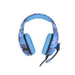 IMPORTCLICK - Audífonos Gamer Alámbrico Camuflaje Azul - Azul Marino