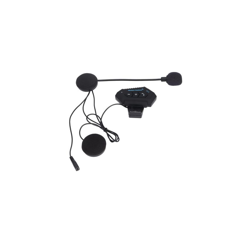 IMPORTCLICK - Audífono Casco Moto Auriculares Bluetooth - Negro