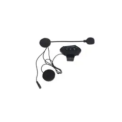 IMPORTCLICK - Audífono Casco Moto Auriculares Bluetooth - Negro