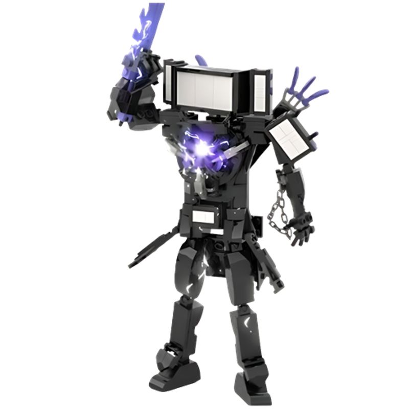 GENERICO - Lego Titan Tv man Mejorado Titan tv man Upgraded