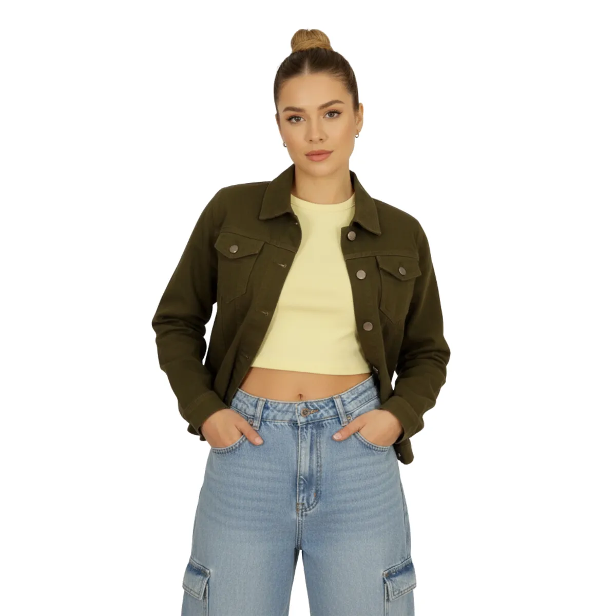 D'JOE - Chaqueta Mezclilla Clasic Woman Mujer