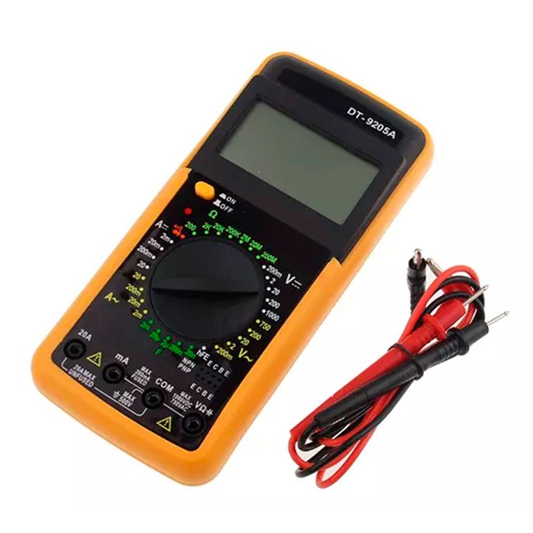 OFERTABKN Multitester Multímetro Tester Digital Lcd Dt9205a | falabella.com