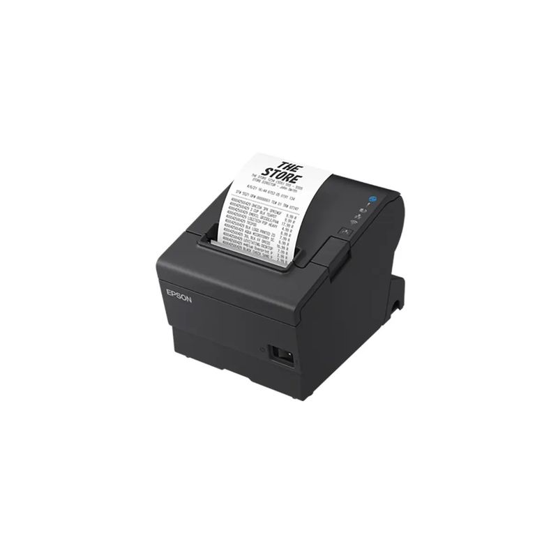 EPSON - Impresora Térmica POS Epson TM-T88VII USB y Ethernet - Negro