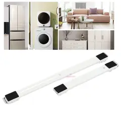 GENERICO - Base Ajustable Multiuso Ruedas Cocina refrigerador Lavadora