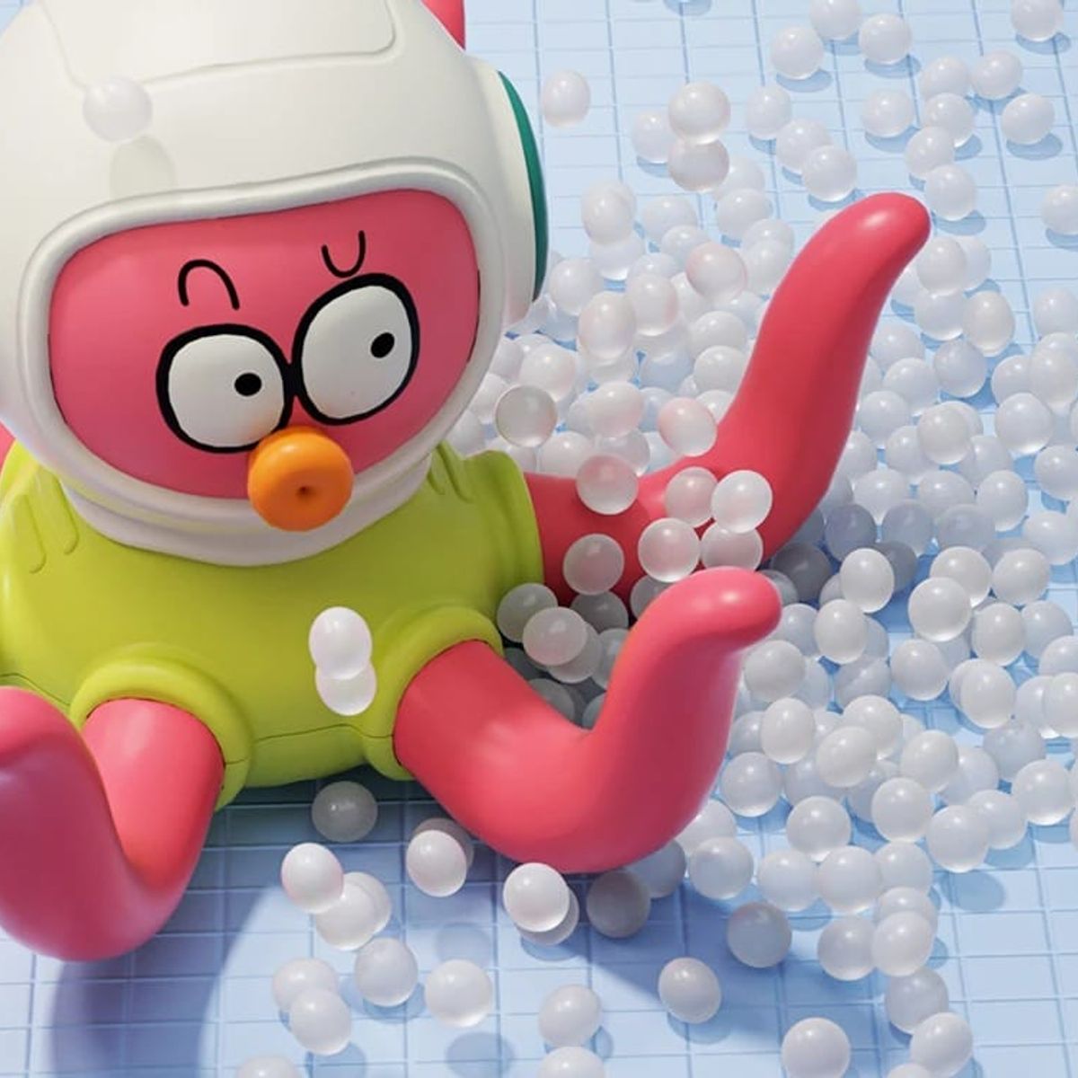 OEM - PULPO FLOTADOR INTERACTIVO JUGUETE DE BAÑO