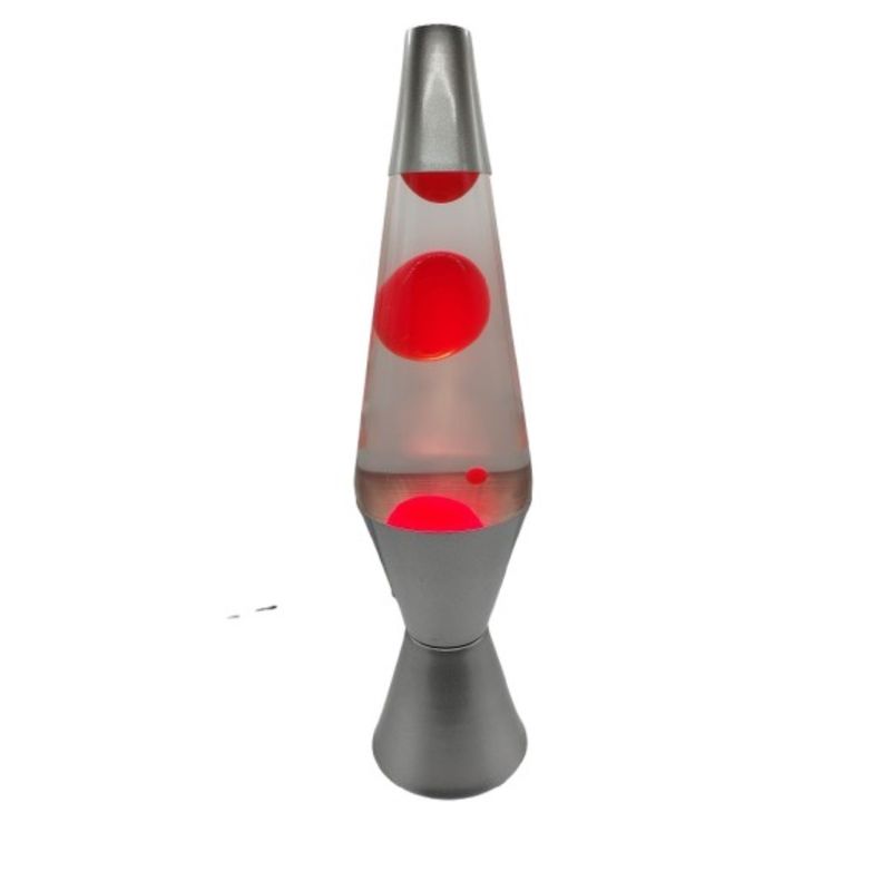 VOX - LAMAPARA DE LA LAVA ROJO TRANSPARENTE 1802RT