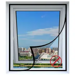 GENERICO - Pack Malla Mosquitera Para Ventana 1.5 x 1.8mts.
