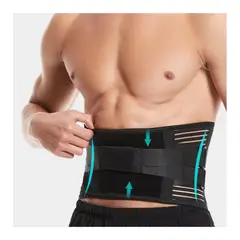 GENERICO - Cinturón Faja Para Levantamiento De Peso Talla M